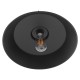 GLOBOSTAR® RAY 01049 Vintage Κρεμαστό Φωτιστικό Οροφής με Ντουί 1 x E27 AC 220-240V IP20 - Μαύρο - Μ36 x Π36 x Υ25cm GLOBOSTAR® RAY 01049 Vintage Κρεμαστό Φωτιστικό Οροφής με Ντουί 1 x E27 AC 220-240V IP20 - Μαύρο - Μ36 x Π36 x Υ25cm