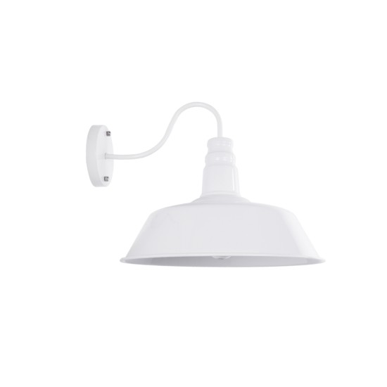 GLOBOSTAR® SORD 01051 Vintage Φωτιστικό Τοίχου - Απλίκα με Ντουί 1 x E27 AC 220-240V IP20 - Λευκό - Μ36 x Π42 x Υ32cm GLOBOSTAR® SORD 01051 Vintage Φωτιστικό Τοίχου - Απλίκα με Ντουί 1 x E27 AC 220-240V IP20 - Λευκό - Μ36 x Π42 x Υ32cm
