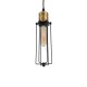 GLOBOSTAR® KLECE 01057 Vintage Κρεμαστό Φωτιστικό Οροφής με Ντουί 1 x E27 AC 220-240V IP20 - Μαύρο & Χρυσό - Μ8 x Π8 x Υ28cm GLOBOSTAR® KLECE 01057 Vintage Κρεμαστό Φωτιστικό Οροφής με Ντουί 1 x E27 AC 220-240V IP20 - Μαύρο & Χρυσό - Μ8 x Π8 x Υ28cm