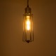GLOBOSTAR® KLECE 01057 Vintage Κρεμαστό Φωτιστικό Οροφής με Ντουί 1 x E27 AC 220-240V IP20 - Μαύρο & Χρυσό - Μ8 x Π8 x Υ28cm GLOBOSTAR® KLECE 01057 Vintage Κρεμαστό Φωτιστικό Οροφής με Ντουί 1 x E27 AC 220-240V IP20 - Μαύρο & Χρυσό - Μ8 x Π8 x Υ28cm