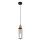 GLOBOSTAR® KLECE 01057 Vintage Κρεμαστό Φωτιστικό Οροφής με Ντουί 1 x E27 AC 220-240V IP20 - Μαύρο & Χρυσό - Μ8 x Π8 x Υ28cm GLOBOSTAR® KLECE 01057 Vintage Κρεμαστό Φωτιστικό Οροφής με Ντουί 1 x E27 AC 220-240V IP20 - Μαύρο & Χρυσό - Μ8 x Π8 x Υ28cm