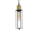 GLOBOSTAR® KLECE 01057 Vintage Κρεμαστό Φωτιστικό Οροφής με Ντουί 1 x E27 AC 220-240V IP20 - Μαύρο & Χρυσό - Μ8 x Π8 x Υ28cm GLOBOSTAR® KLECE 01057 Vintage Κρεμαστό Φωτιστικό Οροφής με Ντουί 1 x E27 AC 220-240V IP20 - Μαύρο & Χρυσό - Μ8 x Π8 x Υ28cm