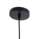 GLOBOSTAR® ZEBRA 01062 Μοντέρνο Κρεμαστό Φωτιστικό Οροφής με Ντουί 1 x E27 AC 220-240V IP20 - Μαύρο - Μ15 x Π15 x Υ24cm GLOBOSTAR® ZEBRA 01062 Μοντέρνο Κρεμαστό Φωτιστικό Οροφής με Ντουί 1 x E27 AC 220-240V IP20 - Μαύρο - Μ15 x Π15 x Υ24cm