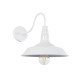 GLOBOSTAR® RAY 01066 Vintage Φωτιστικό Τοίχου - Απλίκα με Ντουί 1 x E27 AC 220-240V IP20 - Λευκό - Μ26 x Π37 x Υ32cm GLOBOSTAR® RAY 01066 Vintage Φωτιστικό Τοίχου - Απλίκα με Ντουί 1 x E27 AC 220-240V IP20 - Λευκό - Μ26 x Π37 x Υ32cm