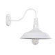 GLOBOSTAR® RAY 01066 Vintage Φωτιστικό Τοίχου - Απλίκα με Ντουί 1 x E27 AC 220-240V IP20 - Λευκό - Μ26 x Π37 x Υ32cm GLOBOSTAR® RAY 01066 Vintage Φωτιστικό Τοίχου - Απλίκα με Ντουί 1 x E27 AC 220-240V IP20 - Λευκό - Μ26 x Π37 x Υ32cm