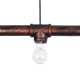 GLOBOSTAR® CANAL 01070 Vintage Κρεμαστό Φωτιστικό Οροφής με Ντουί 5 x E27 AC 220-240V IP20 - Χάλκινο Εφέ Σκουριάς - Μ88 x Π5 x Υ7cm GLOBOSTAR® CANAL 01070 Vintage Κρεμαστό Φωτιστικό Οροφής με Ντουί 5 x E27 AC 220-240V IP20 - Χάλκινο Εφέ Σκουριάς - Μ88 x Π5 x Υ7cm