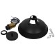 GLOBOSTAR® ANER 01073 Vintage Κρεμαστό Φωτιστικό Οροφής με Ντουί 1 x E27 AC 220-240V IP20 - Μαύρο & Χρυσό - Μ27.5 x Π27.5 x Υ19cm GLOBOSTAR® ANER 01073 Vintage Κρεμαστό Φωτιστικό Οροφής με Ντουί 1 x E27 AC 220-240V IP20 - Μαύρο & Χρυσό - Μ27.5 x Π27.5 x Υ19cm