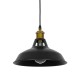 GLOBOSTAR® ANER 01073 Vintage Κρεμαστό Φωτιστικό Οροφής με Ντουί 1 x E27 AC 220-240V IP20 - Μαύρο & Χρυσό - Μ27.5 x Π27.5 x Υ19cm GLOBOSTAR® ANER 01073 Vintage Κρεμαστό Φωτιστικό Οροφής με Ντουί 1 x E27 AC 220-240V IP20 - Μαύρο & Χρυσό - Μ27.5 x Π27.5 x Υ19cm
