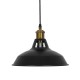 GLOBOSTAR® ANER 01073 Vintage Κρεμαστό Φωτιστικό Οροφής με Ντουί 1 x E27 AC 220-240V IP20 - Μαύρο & Χρυσό - Μ27.5 x Π27.5 x Υ19cm GLOBOSTAR® ANER 01073 Vintage Κρεμαστό Φωτιστικό Οροφής με Ντουί 1 x E27 AC 220-240V IP20 - Μαύρο & Χρυσό - Μ27.5 x Π27.5 x Υ19cm