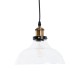 GLOBOSTAR® WICKHAM 01075 Vintage Κρεμαστό Φωτιστικό Οροφής με Ντουί 1 x E27 AC 220-240V IP20 - Διάφανο & Χρυσό - Μ24.5 x Π24.5 x Υ15cm GLOBOSTAR® WICKHAM 01075 Vintage Κρεμαστό Φωτιστικό Οροφής με Ντουί 1 x E27 AC 220-240V IP20 - Διάφανο & Χρυσό - Μ24.5 x Π24.5 x Υ15cm