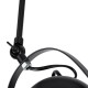 GLOBOSTAR® CANNES 01081 Μοντέρνο Φωτιστικό Οροφής με Ντουί 2 x E27 AC 220-240V IP20 - Μαύρο - Μ61 x Π12 x Υ48cm