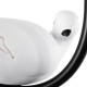 GLOBOSTAR® DOVE 01084 Vintage Φωτιστικό Τοίχου - Απλίκα με Ντουί 1 x E14 AC 220-240V IP20 - Μαύρο & Μπεζ - Μ30 x Π15 x Υ36cm