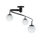GLOBOSTAR® SELINA 01089 Μοντέρνο Φωτιστικό Οροφής με Ντουί 3 x E27 AC 220-240V IP20 - Μαύρο & Λευκό - Μ60 x Π60 x Υ45cm GLOBOSTAR® SELINA 01089 Μοντέρνο Φωτιστικό Οροφής με Ντουί 3 x E27 AC 220-240V IP20 - Μαύρο & Λευκό - Μ60 x Π60 x Υ45cm