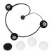 GLOBOSTAR® SELINA 01089 Μοντέρνο Φωτιστικό Οροφής με Ντουί 3 x E27 AC 220-240V IP20 - Μαύρο & Λευκό - Μ60 x Π60 x Υ45cm GLOBOSTAR® SELINA 01089 Μοντέρνο Φωτιστικό Οροφής με Ντουί 3 x E27 AC 220-240V IP20 - Μαύρο & Λευκό - Μ60 x Π60 x Υ45cm