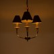 GLOBOSTAR® LIMI 01091 Vintage Κρεμαστό Φωτιστικό Οροφής με Ντουί 3 x E14 AC 220-240V IP20 - Μαύρο & Χρυσό - Μ55 x Π55 x Υ55cm GLOBOSTAR® LIMI 01091 Vintage Κρεμαστό Φωτιστικό Οροφής με Ντουί 3 x E14 AC 220-240V IP20 - Μαύρο & Χρυσό - Μ55 x Π55 x Υ55cm
