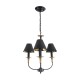 GLOBOSTAR® LIMI 01091 Vintage Κρεμαστό Φωτιστικό Οροφής με Ντουί 3 x E14 AC 220-240V IP20 - Μαύρο & Χρυσό - Μ55 x Π55 x Υ55cm GLOBOSTAR® LIMI 01091 Vintage Κρεμαστό Φωτιστικό Οροφής με Ντουί 3 x E14 AC 220-240V IP20 - Μαύρο & Χρυσό - Μ55 x Π55 x Υ55cm