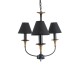 GLOBOSTAR® LIMI 01091 Vintage Κρεμαστό Φωτιστικό Οροφής με Ντουί 3 x E14 AC 220-240V IP20 - Μαύρο & Χρυσό - Μ55 x Π55 x Υ55cm GLOBOSTAR® LIMI 01091 Vintage Κρεμαστό Φωτιστικό Οροφής με Ντουί 3 x E14 AC 220-240V IP20 - Μαύρο & Χρυσό - Μ55 x Π55 x Υ55cm