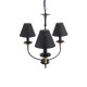 GLOBOSTAR® LIMI 01091 Vintage Κρεμαστό Φωτιστικό Οροφής με Ντουί 3 x E14 AC 220-240V IP20 - Μαύρο & Χρυσό - Μ55 x Π55 x Υ55cm GLOBOSTAR® LIMI 01091 Vintage Κρεμαστό Φωτιστικό Οροφής με Ντουί 3 x E14 AC 220-240V IP20 - Μαύρο & Χρυσό - Μ55 x Π55 x Υ55cm