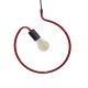 GLOBOSTAR® LIBBY 01095-1 Παιδικό Κρεμαστό Φωτιστικό Οροφής με Ντουί 1 x E27 AC 220-240V IP20 - Κόκκινο - Μ28 x Π28 x Υ16cm GLOBOSTAR® LIBBY 01095-1 Παιδικό Κρεμαστό Φωτιστικό Οροφής με Ντουί 1 x E27 AC 220-240V IP20 - Κόκκινο - Μ28 x Π28 x Υ16cm