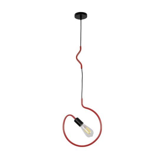 GLOBOSTAR® LIBBY 01095-1 Παιδικό Κρεμαστό Φωτιστικό Οροφής με Ντουί 1 x E27 AC 220-240V IP20 - Κόκκινο - Μ28 x Π4 x Υ34cm GLOBOSTAR® LIBBY 01095-1 Παιδικό Κρεμαστό Φωτιστικό Οροφής με Ντουί 1 x E27 AC 220-240V IP20 - Κόκκινο - Μ28 x Π4 x Υ34cm