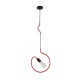 GLOBOSTAR® LIBBY 01095-1 Παιδικό Κρεμαστό Φωτιστικό Οροφής με Ντουί 1 x E27 AC 220-240V IP20 - Κόκκινο - Μ28 x Π4 x Υ34cm GLOBOSTAR® LIBBY 01095-1 Παιδικό Κρεμαστό Φωτιστικό Οροφής με Ντουί 1 x E27 AC 220-240V IP20 - Κόκκινο - Μ28 x Π4 x Υ34cm