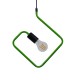GLOBOSTAR® LIBBY 01096-1 Παιδικό Κρεμαστό Φωτιστικό Οροφής με Ντουί 1 x E27 AC 220-240V IP20 - Πράσινο & Μαύρο - Μ31 x Π31 x Υ16cm GLOBOSTAR® LIBBY 01096-1 Παιδικό Κρεμαστό Φωτιστικό Οροφής με Ντουί 1 x E27 AC 220-240V IP20 - Πράσινο & Μαύρο - Μ31 x Π31 x Υ16cm