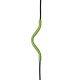 GLOBOSTAR® LIBBY 01096-1 Παιδικό Κρεμαστό Φωτιστικό Οροφής με Ντουί 1 x E27 AC 220-240V IP20 - Πράσινο & Μαύρο - Μ31 x Π4 x Υ37.5cm