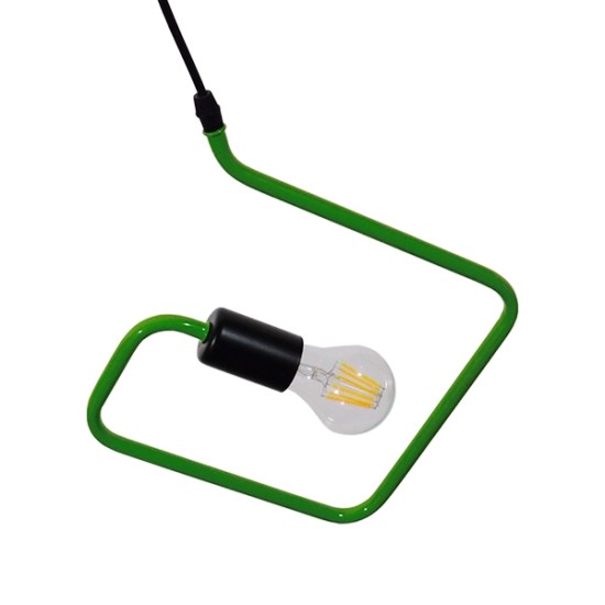 GLOBOSTAR® LIBBY 01096-1 Παιδικό Κρεμαστό Φωτιστικό Οροφής με Ντουί 1 x E27 AC 220-240V IP20 - Πράσινο & Μαύρο - Μ31 x Π31 x Υ16cm GLOBOSTAR® LIBBY 01096-1 Παιδικό Κρεμαστό Φωτιστικό Οροφής με Ντουί 1 x E27 AC 220-240V IP20 - Πράσινο & Μαύρο - Μ31 x Π31 x Υ16cm