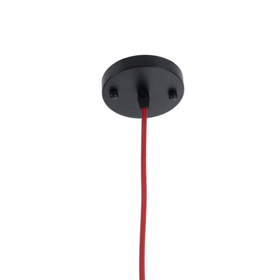 GLOBOSTAR® PARROT 01099 Μοντέρνο Κρεμαστό Φωτιστικό Οροφής με Ντουί 1 x E27 AC 220-240V IP20 - Μαύρο - Μ28 x Π28 x Υ30cm GLOBOSTAR® PARROT 01099 Μοντέρνο Κρεμαστό Φωτιστικό Οροφής με Ντουί 1 x E27 AC 220-240V IP20 - Μαύρο - Μ28 x Π28 x Υ30cm