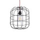GLOBOSTAR® PARROT 01099 Μοντέρνο Κρεμαστό Φωτιστικό Οροφής με Ντουί 1 x E27 AC 220-240V IP20 - Μαύρο - Μ28 x Π28 x Υ30cm GLOBOSTAR® PARROT 01099 Μοντέρνο Κρεμαστό Φωτιστικό Οροφής με Ντουί 1 x E27 AC 220-240V IP20 - Μαύρο - Μ28 x Π28 x Υ30cm