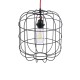 GLOBOSTAR® PARROT 01099 Μοντέρνο Κρεμαστό Φωτιστικό Οροφής με Ντουί 1 x E27 AC 220-240V IP20 - Μαύρο - Μ28 x Π28 x Υ30cm GLOBOSTAR® PARROT 01099 Μοντέρνο Κρεμαστό Φωτιστικό Οροφής με Ντουί 1 x E27 AC 220-240V IP20 - Μαύρο - Μ28 x Π28 x Υ30cm