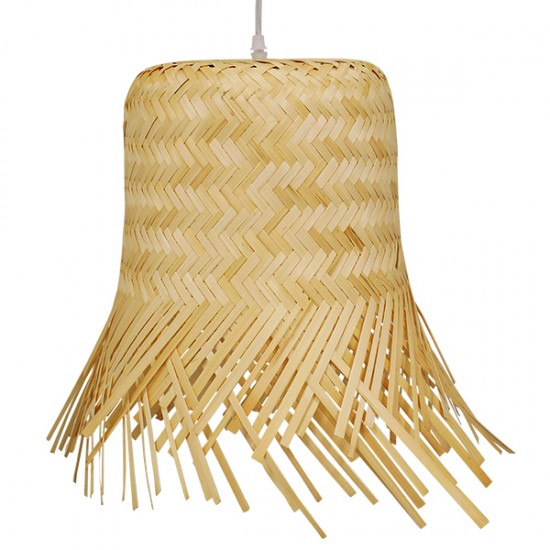 GLOBOSTAR® HAWAII 01103 Boho Κρεμαστό Φωτιστικό Οροφής με Ντουί 1 x E27 AC 220-240V IP20 - Μπεζ - Μ40 x Π40 x Y43cm GLOBOSTAR® HAWAII 01103 Boho Κρεμαστό Φωτιστικό Οροφής με Ντουί 1 x E27 AC 220-240V IP20 - Μπεζ - Μ40 x Π40 x Y43cm
