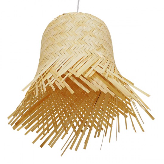GLOBOSTAR® HAWAII 01103 Boho Κρεμαστό Φωτιστικό Οροφής με Ντουί 1 x E27 AC 220-240V IP20 - Μπεζ - Μ40 x Π40 x Y43cm GLOBOSTAR® HAWAII 01103 Boho Κρεμαστό Φωτιστικό Οροφής με Ντουί 1 x E27 AC 220-240V IP20 - Μπεζ - Μ40 x Π40 x Y43cm