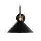 GLOBOSTAR® ANBET 01121 Vintage Φωτιστικό Τοίχου - Απλίκα με Ντουί 1 x E27 AC 220-240V IP20 - Μαύρο & Χρυσό - Μ26 x Π38 x Υ27cm GLOBOSTAR® ANBET 01121 Vintage Φωτιστικό Τοίχου - Απλίκα με Ντουί 1 x E27 AC 220-240V IP20 - Μαύρο & Χρυσό - Μ26 x Π38 x Υ27cm