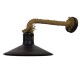 GLOBOSTAR® VINSA 01136 Boho Φωτιστικό Τοίχου - Απλίκα με Ντουί 1 x E27 AC 220-240V IP20 - Χάλκινο & Μπεζ - Μ50 x Π27 x Υ25cm GLOBOSTAR® VINSA 01136 Boho Φωτιστικό Τοίχου - Απλίκα με Ντουί 1 x E27 AC 220-240V IP20 - Χάλκινο & Μπεζ - Μ50 x Π27 x Υ25cm