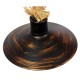 GLOBOSTAR® VINSA 01136 Boho Φωτιστικό Τοίχου - Απλίκα με Ντουί 1 x E27 AC 220-240V IP20 - Χάλκινο & Μπεζ - Μ50 x Π27 x Υ25cm GLOBOSTAR® VINSA 01136 Boho Φωτιστικό Τοίχου - Απλίκα με Ντουί 1 x E27 AC 220-240V IP20 - Χάλκινο & Μπεζ - Μ50 x Π27 x Υ25cm