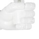 GLOBOSTAR® FIST 01137 Μοντέρνο Φωτιστικό Τοίχου - Απλίκα με Ντουί 1 x E27 AC 220-240V IP20 - Λευκό - Μ15 x Π10 x Υ10cm GLOBOSTAR® FIST 01137 Μοντέρνο Φωτιστικό Τοίχου - Απλίκα με Ντουί 1 x E27 AC 220-240V IP20 - Λευκό - Μ15 x Π10 x Υ10cm