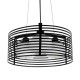 GLOBOSTAR® KEVIA 01150 Μοντέρνο Κρεμαστό Φωτιστικό Οροφής με Ντουί 3 x E27 AC 220-240V IP20 - Μαύρο & Λευκό - Μ40 x Π40 x Υ22cm GLOBOSTAR® KEVIA 01150 Μοντέρνο Κρεμαστό Φωτιστικό Οροφής με Ντουί 3 x E27 AC 220-240V IP20 - Μαύρο & Λευκό - Μ40 x Π40 x Υ22cm