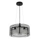 GLOBOSTAR® KEVIA 01150 Μοντέρνο Κρεμαστό Φωτιστικό Οροφής με Ντουί 3 x E27 AC 220-240V IP20 - Μαύρο & Λευκό - Μ40 x Π40 x Υ22cm GLOBOSTAR® KEVIA 01150 Μοντέρνο Κρεμαστό Φωτιστικό Οροφής με Ντουί 3 x E27 AC 220-240V IP20 - Μαύρο & Λευκό - Μ40 x Π40 x Υ22cm
