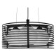 GLOBOSTAR® KEVIA 01150 Μοντέρνο Κρεμαστό Φωτιστικό Οροφής με Ντουί 3 x E27 AC 220-240V IP20 - Μαύρο & Λευκό - Μ40 x Π40 x Υ17.5cm GLOBOSTAR® KEVIA 01150 Μοντέρνο Κρεμαστό Φωτιστικό Οροφής με Ντουί 3 x E27 AC 220-240V IP20 - Μαύρο & Λευκό - Μ40 x Π40 x Υ17.5cm