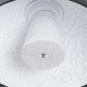 GLOBOSTAR® SERENIA 01151 Μοντέρνο Κρεμαστό Φωτιστικό Οροφής με Ντουί 1 x E27 AC 220-240V IP20 - Μαύρο & Λευκό - Μ40 x Π40 x Υ20cm GLOBOSTAR® SERENIA 01151 Μοντέρνο Κρεμαστό Φωτιστικό Οροφής με Ντουί 1 x E27 AC 220-240V IP20 - Μαύρο & Λευκό - Μ40 x Π40 x Υ20cm