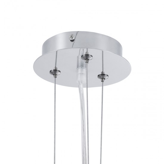 GLOBOSTAR® SERENIA 01151 Μοντέρνο Κρεμαστό Φωτιστικό Οροφής με Ντουί 1 x E27 AC 220-240V IP20 - Μαύρο & Λευκό - Μ40 x Π40 x Υ20cm GLOBOSTAR® SERENIA 01151 Μοντέρνο Κρεμαστό Φωτιστικό Οροφής με Ντουί 1 x E27 AC 220-240V IP20 - Μαύρο & Λευκό - Μ40 x Π40 x Υ20cm