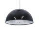 GLOBOSTAR® SERENIA 01151 Μοντέρνο Κρεμαστό Φωτιστικό Οροφής με Ντουί 1 x E27 AC 220-240V IP20 - Μαύρο & Λευκό - Μ40 x Π40 x Υ20cm GLOBOSTAR® SERENIA 01151 Μοντέρνο Κρεμαστό Φωτιστικό Οροφής με Ντουί 1 x E27 AC 220-240V IP20 - Μαύρο & Λευκό - Μ40 x Π40 x Υ20cm