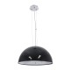 GLOBOSTAR® SERENIA 01151 Μοντέρνο Κρεμαστό Φωτιστικό Οροφής με Ντουί 1 x E27 AC 220-240V IP20 - Μαύρο & Λευκό - Μ40 x Π40 x Υ20cm GLOBOSTAR® SERENIA 01151 Μοντέρνο Κρεμαστό Φωτιστικό Οροφής με Ντουί 1 x E27 AC 220-240V IP20 - Μαύρο & Λευκό - Μ40 x Π40 x Υ20cm