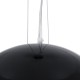 GLOBOSTAR® SERENIA 01151 Μοντέρνο Κρεμαστό Φωτιστικό Οροφής με Ντουί 1 x E27 AC 220-240V IP20 - Μαύρο & Λευκό - Μ40 x Π40 x Υ20cm GLOBOSTAR® SERENIA 01151 Μοντέρνο Κρεμαστό Φωτιστικό Οροφής με Ντουί 1 x E27 AC 220-240V IP20 - Μαύρο & Λευκό - Μ40 x Π40 x Υ20cm