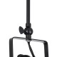 GLOBOSTAR® HOLLYWOOD 01154 Vintage Φωτιστικό Οροφής με Ντουί 2 x E27 AC 220-240V IP20 - Μαύρο - Μ45 x Π15 x Υ40cm