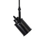 GLOBOSTAR® HOLLYWOOD 01154 Vintage Φωτιστικό Οροφής με Ντουί 2 x E27 AC 220-240V IP20 - Μαύρο - Μ45 x Π15 x Υ40cm
