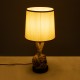 GLOBOSTAR® MONKEYFIST 01162 Vintage Επιτραπέζιο Φωτιστικό Πορτατίφ με Ντουί 1 x E27 AC 220-240V IP20 - Μπεζ - Μ27 x Π27 x Υ58cm GLOBOSTAR® MONKEYFIST 01162 Vintage Επιτραπέζιο Φωτιστικό Πορτατίφ με Ντουί 1 x E27 AC 220-240V IP20 - Μπεζ - Μ27 x Π27 x Υ58cm