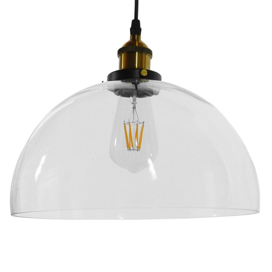 GLOBOSTAR® WICKHAM 01171 Vintage Κρεμαστό Φωτιστικό Οροφής με Ντουί 1 x E27 AC 220-240V IP20 - Πολύχρωμο - Μ30 x Π30 x Y25cm GLOBOSTAR® WICKHAM 01171 Vintage Κρεμαστό Φωτιστικό Οροφής με Ντουί 1 x E27 AC 220-240V IP20 - Πολύχρωμο - Μ30 x Π30 x Y25cm