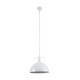 GLOBOSTAR® LARKIN 01174 Vintage Κρεμαστό Φωτιστικό Οροφής με Ντουί 1 x E27 AC 220-240V IP20 - Λευκό - Μ30 x Π30 x Y28cm GLOBOSTAR® LARKIN 01174 Vintage Κρεμαστό Φωτιστικό Οροφής με Ντουί 1 x E27 AC 220-240V IP20 - Λευκό - Μ30 x Π30 x Y28cm